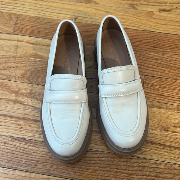 Madewell leather lugsole loafers - Picture 3 of 5